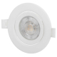 Светильник светодиодный встраиваемый ЭРА KL LED 25A-5 3K WH 5Вт 3000К круглый поворотный белый Б0068128