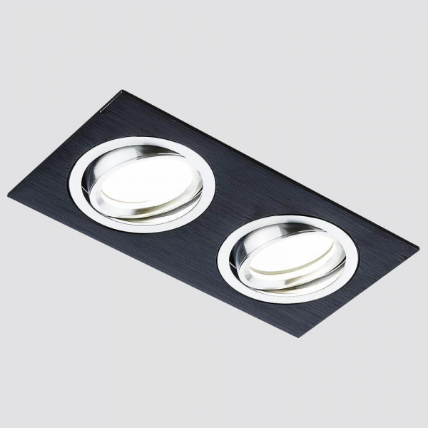 Встраиваемый светильник Ambrella light Classic A601/2 BK Встраиваемый светильник Ambrella light Classic A601/2 BK