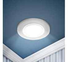 Светильник встраиваемый декоративный ЭРА DK103 WH под лампу MR16 GU5.3 белый Б0058390