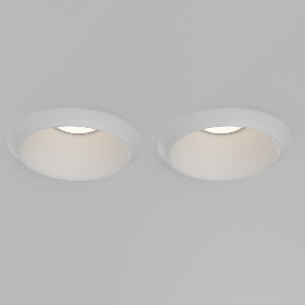 Встраиваемый светильник Maytoni Technical DL124-GU10-02-TRS-W