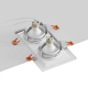 Встраиваемый светильник Hesby Lighting Hesby Drammen IP20,50Вт, GU10, белый HSBL_0092