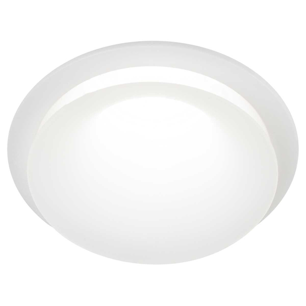 Светильник встраиваемый декоративный ЭРА KL103 WH под лампу MR16 GU5.3 белый Б0056349