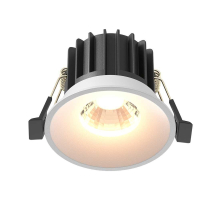 Встраиваемый светодиодный светильник Maytoni Round DL058-12W3K-W