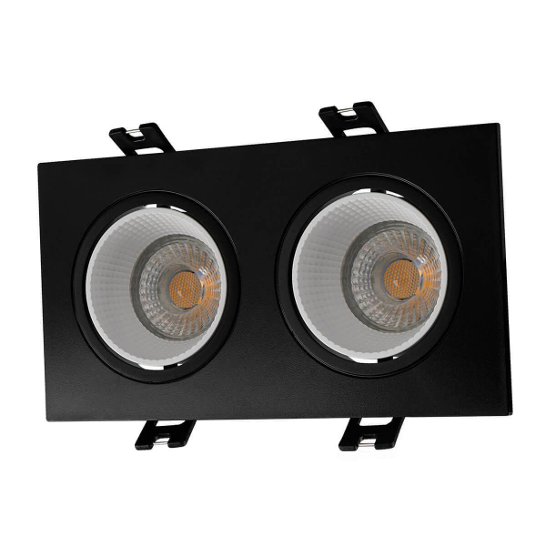 Встраиваемый светильник Denkirs DK3072-BK+WH Встраиваемый светильник Denkirs DK3072-BK+WH