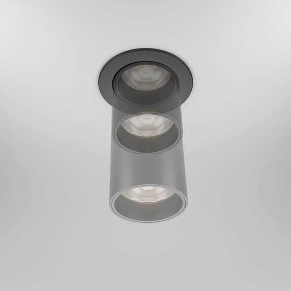 Встраиваемый светодиодный спот Maytoni Technical Focus Led DL125-L12-4K-B Встраиваемый светодиодный спот Maytoni Technical Focus Led DL125-L12-4K-B