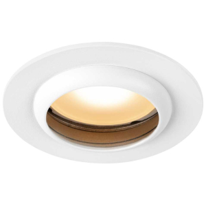 Светильник встраиваемый алюминиевый ЭРА KL109 WH/SL под лампу MR16 GU5.3 белый/серебро матовый Б0061829