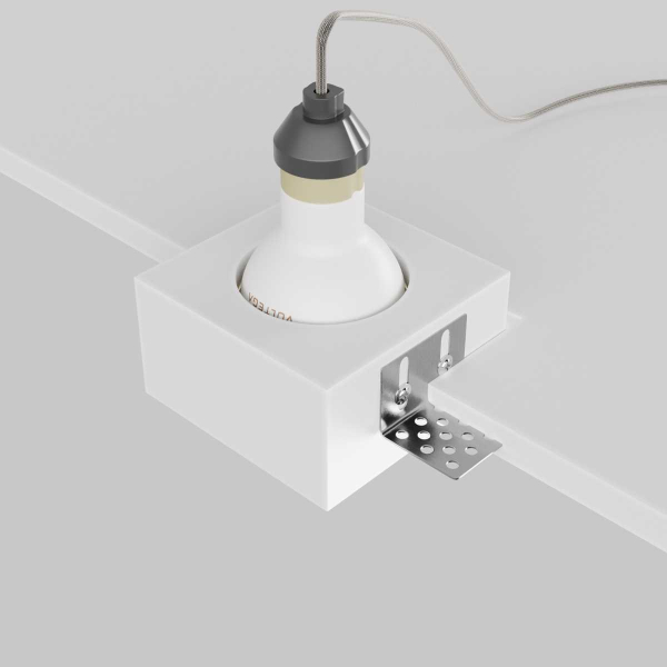 Встраиваемый светильник Maytoni Technical Downlight Gyps Modern DL131-GU10-01-W