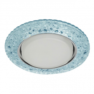 Встраиваемый светильник ЭРА LED с подсветкой DK LD25 BL/WH Б0029637