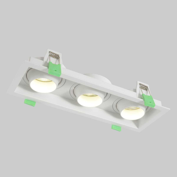 Встраиваемый светильник Crystal Lux CLT 069C3 WH Встраиваемый светильник Crystal Lux CLT 069C3 WH