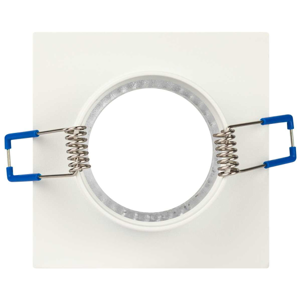 Светильник встраиваемый декоративный ЭРА DK110 WH/CL под лампу MR16 GU5.3 белый/прозрачный Б0058411