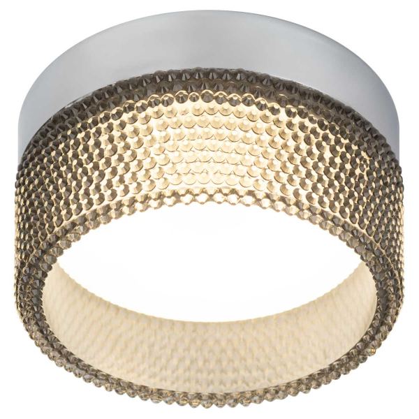 Светильник встраиваемый ЭРА DK97 CH/BK под лампу GX53 хром/черный Б0057462