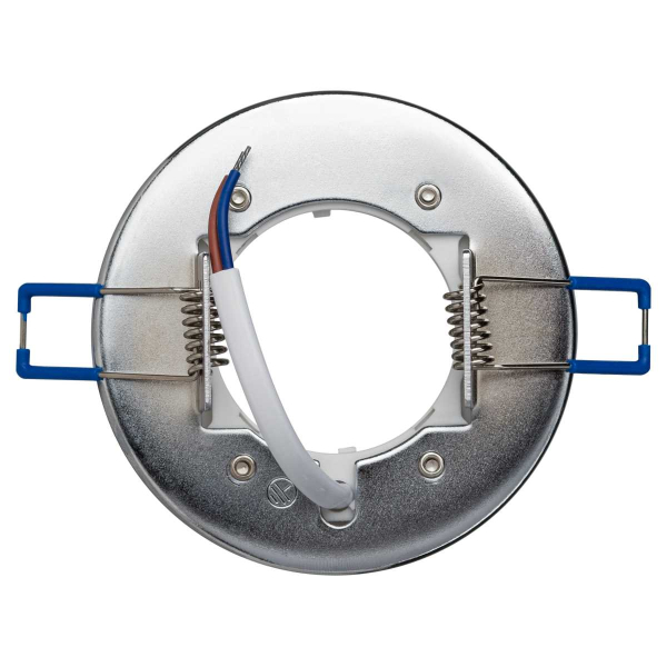 Светильник встраиваемый ЭРА DK97 CH/BK под лампу GX53 хром/черный Б0057462