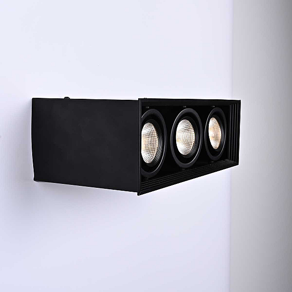 Встраиваемый светодиодный светильник Imperium Loft Lumo L3 Black 4000 321915-23