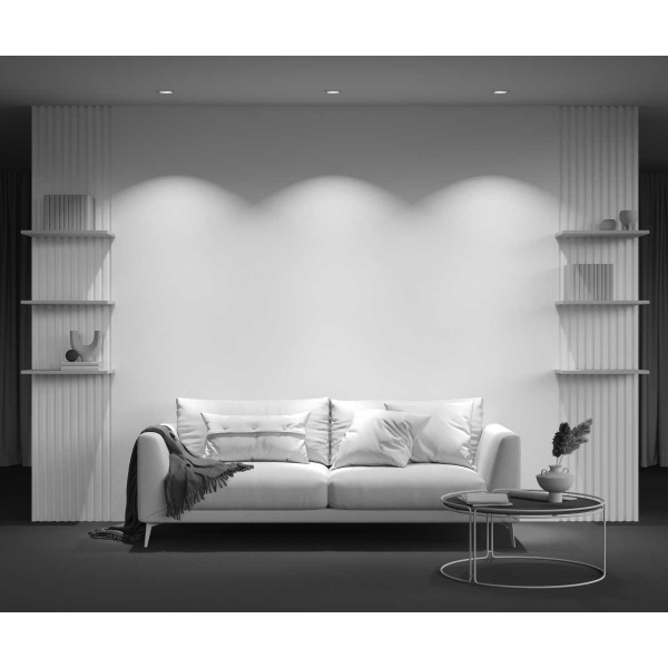 Встраиваемый светильник Maytoni Technical Downlight Metal Modern DL008-12W2.7-3-4K-W