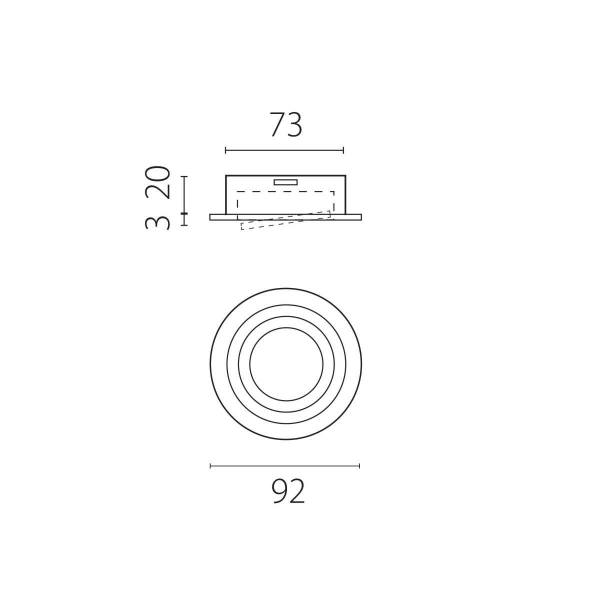 Светильник встраиваемый MR16/GU10 max 1x12Вт Singo Base Lightstar 011620 Светильник встраиваемый MR16/GU10 max 1x12Вт Singo Base Lightstar 011620