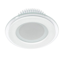 Встраиваемый светодиодный светильник Arlight LT-R96WH 6W Warm White 015575