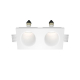Встраиваемый светильник Maytoni Technical Gyps Modern DL002-WW-02-W