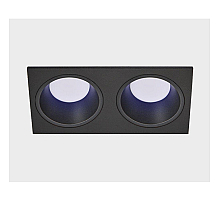 Встраиваемый светильник Italline IT08-8013 black 4000K 2 шт + IT08-8015 black
