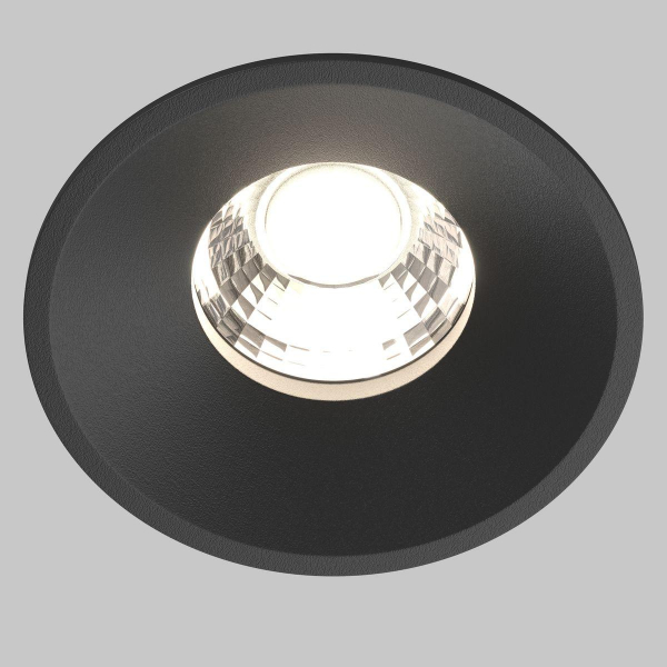 Встраиваемый светодиодный светильник Maytoni Technical Round DL058-12W-DTW-B Встраиваемый светодиодный светильник Maytoni Technical Round DL058-12W-DTW-B