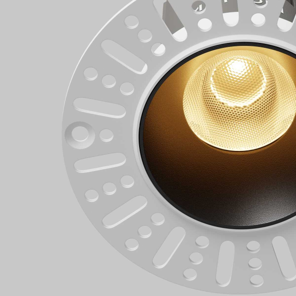 Встраиваемый светильник Maytoni Technical DL124-10W-2.7K-TRS-B