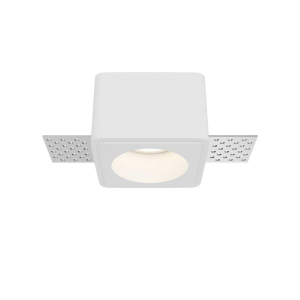 Встраиваемый светильник Maytoni Technical Gyps Modern DL123-GU10-01-W