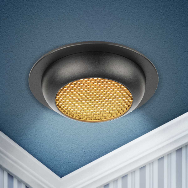 Светильник встраиваемый ЭРА KL111 BK под лампу GX53 черный матовый Б0061535