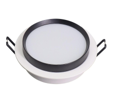 Светильник встраиваемый Feron DL507 потолочный GX53 белый + черный круг 51351