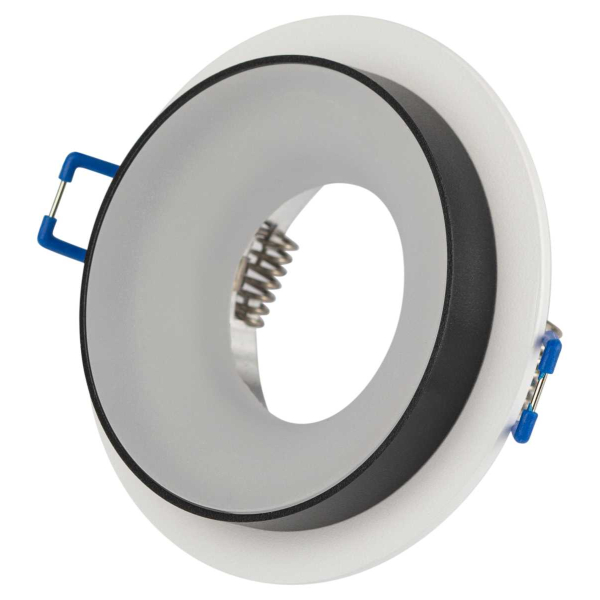 Светильник встраиваемый декоративный ЭРА DK95 WH под лампу MR16 GU5.3 белый Б0055592