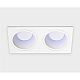 Встраиваемый светильник Italline IT08-8013 white 4000K 2 шт + IT08-8015 white