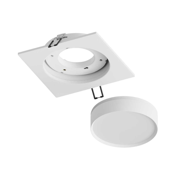 Встраиваемый светильник Hesby Lighting Nimbus IP20, 15Вт, GX53, белый HSBL_0128 Встраиваемый светильник Hesby Lighting Nimbus IP20, 15Вт, GX53, белый HSBL_0128