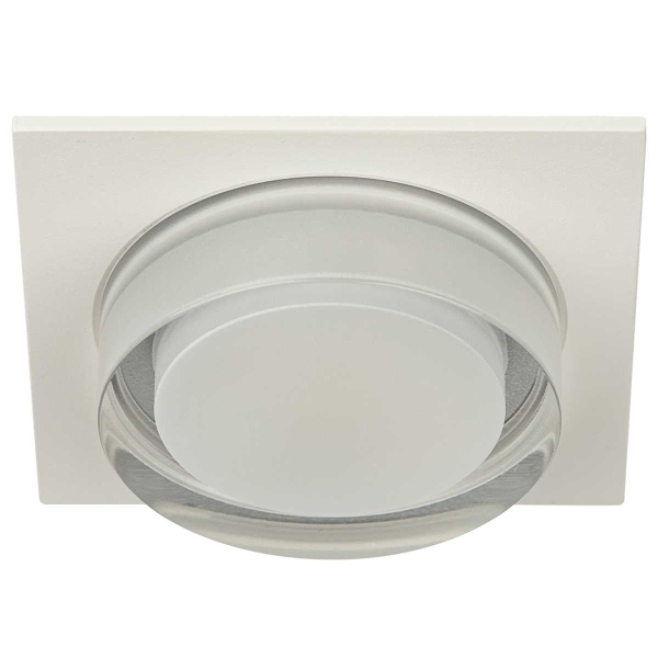 Светильник встраиваемый декоративный ЭРА DK108 WH под лампу MR16 GU5.3 белый Б0058398