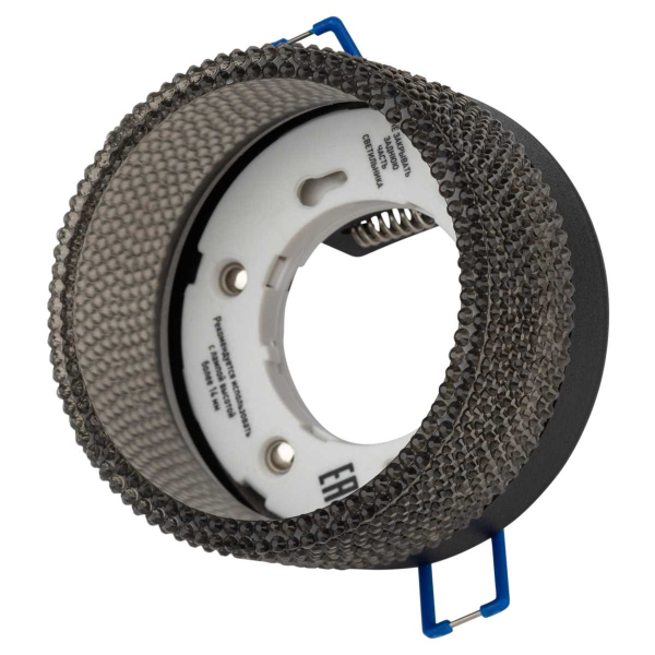 Светильник встраиваемый ЭРА DK97 BK/BK под лампу GX53 черный Б0057459