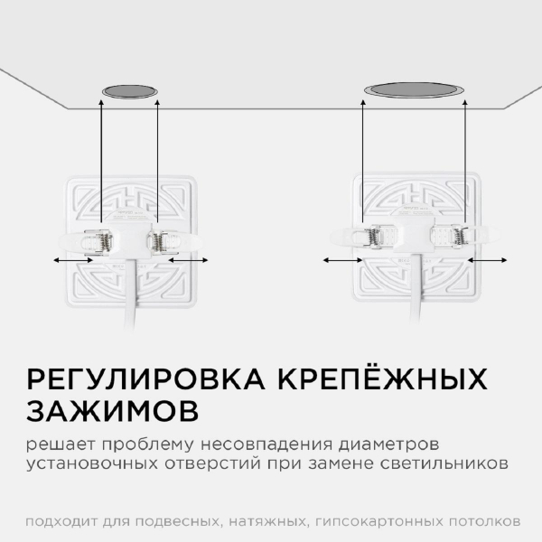 Встраиваемая светодиодная панель Apeyron 06-112 Встраиваемая светодиодная панель Apeyron 06-112