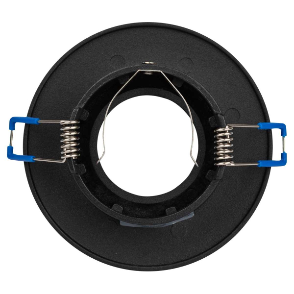 Светильник встраиваемый алюминиевый ЭРА KL105 BK под лампу MR16 GU5.3 черный Б0059792