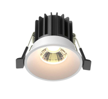 Встраиваемый светодиодный светильник Maytoni Round DL058-7W3K-W