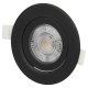 Светильник светодиодный встраиваемый ЭРА KL LED 25A-5 4K BK 5Вт 4000К круглый поворотный черный Б0068180