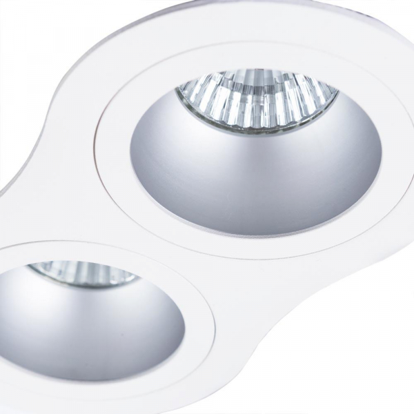 Встраиваемый светильник Arte Lamp Alkes A2161PL-2WH Встраиваемый светильник Arte Lamp Alkes A2161PL-2WH