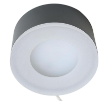 Светильник потолочный Feron HL456 12W, 230V, GX53, черный 51345