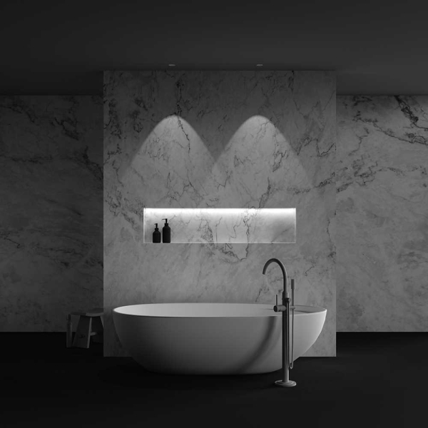 Встраиваемый светильник Maytoni Technical DL121-15W-3K-TRS-W