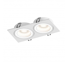 Встраиваемый светильник Hesby Lighting Hesby Eclipse IP20,15Вт, GU10, белый HSBL_0111