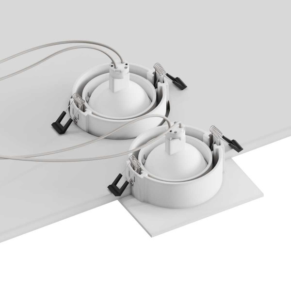 Встраиваемый светильник Hesby Lighting Hesby Atlas IP20,10Вт, GU5.3, белый HSBL_0088 Встраиваемый светильник Hesby Lighting Hesby Atlas IP20,10Вт, GU5.3, белый HSBL_0088