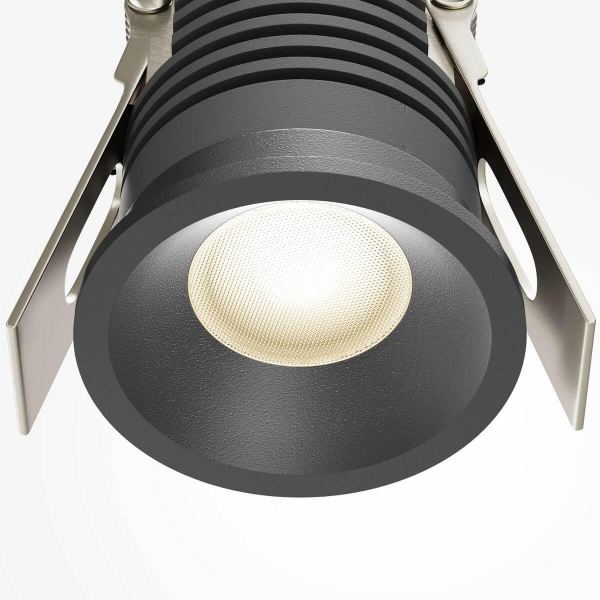 Встраиваемый светодиодный светильник Maytoni Technical Mini DL059-7W3K-B Встраиваемый светодиодный светильник Maytoni Technical Mini DL059-7W3K-B
