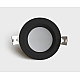 Встраиваемый светодиодный светильник Italline IT08-8018 black 4000K