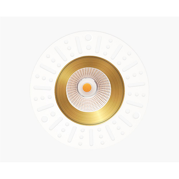 Встраиваемый светильник Italline IT02-028 gold 3000K
