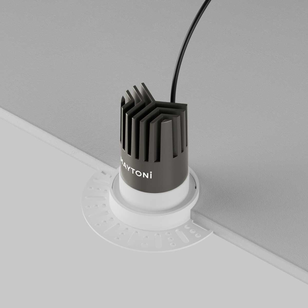 Встраиваемый светильник Maytoni Technical Downlight Dip DL119-10W-3K-TRS-W