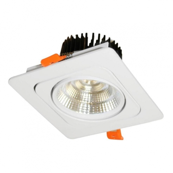 Встраиваемый светодиодный светильник Lumina Deco Fostis LDC 8065-10W WT Встраиваемый светодиодный светильник Lumina Deco Fostis LDC 8065-10W WT