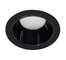 Светильник встраиваемый Feron DL3102 потолочный MR16 G5.3  черный + черный хром 51402