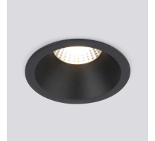 Встраиваемый светодиодный светильник Elektrostandard 15266/LED черный a055719