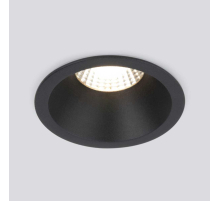 Встраиваемый светодиодный светильник Elektrostandard 15266/LED черный a055719