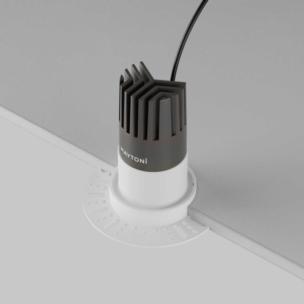Встраиваемый светильник Maytoni Technical Downlight Dip DL120-10W-3K-TRS-W